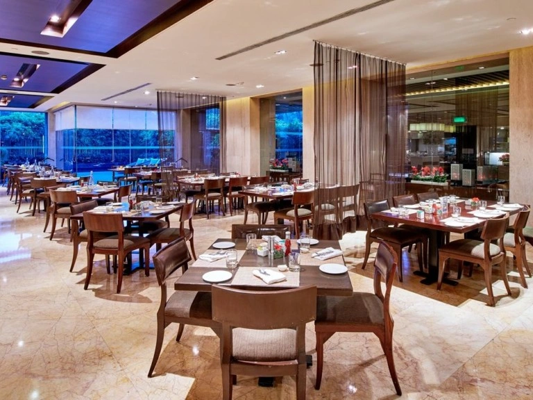 Interior detail at The Lalit