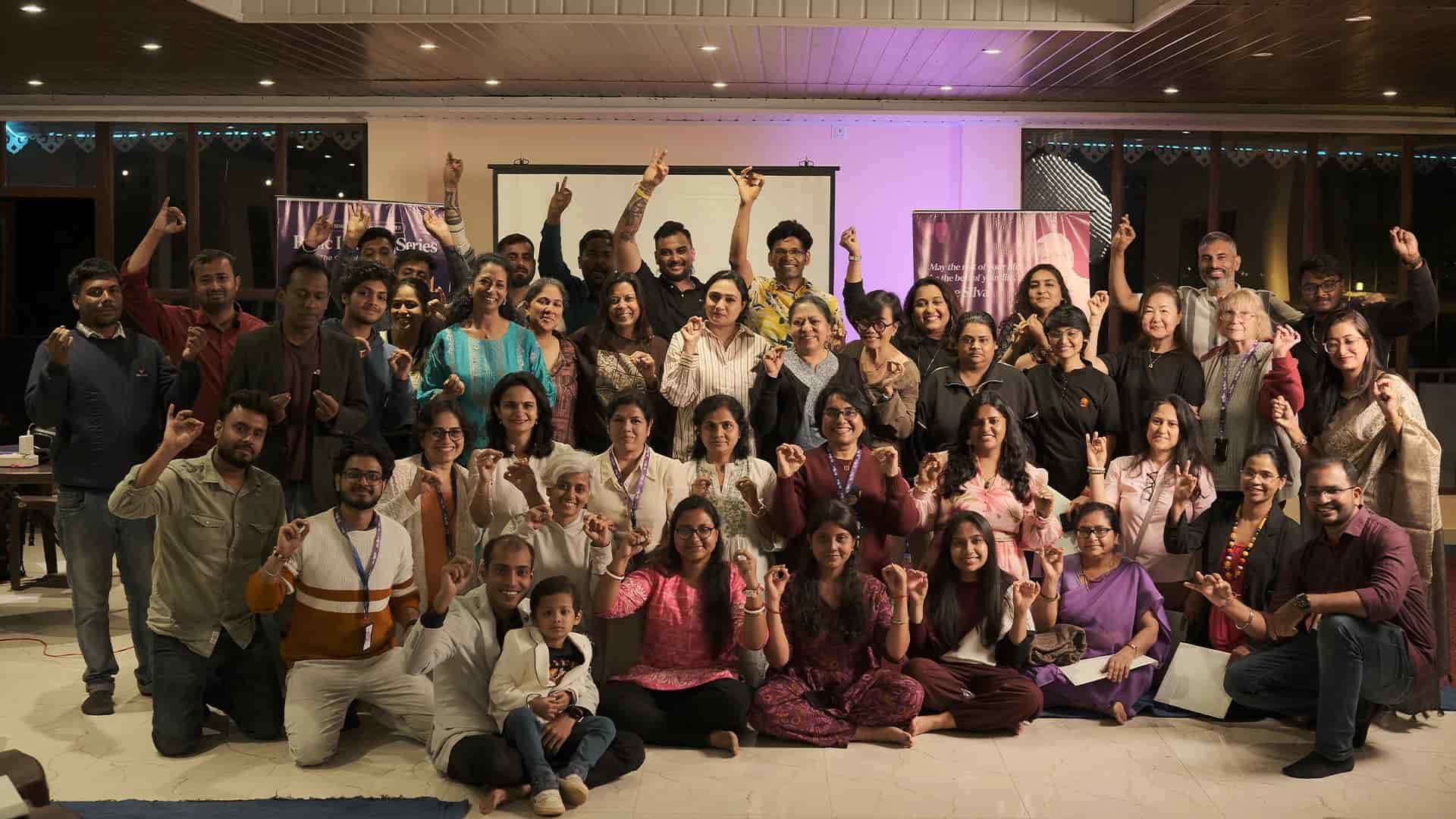 Meditation retreat in Goa, India