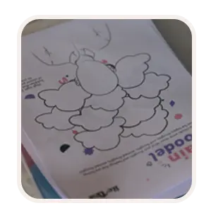 Artwork from the Healing Through Art session